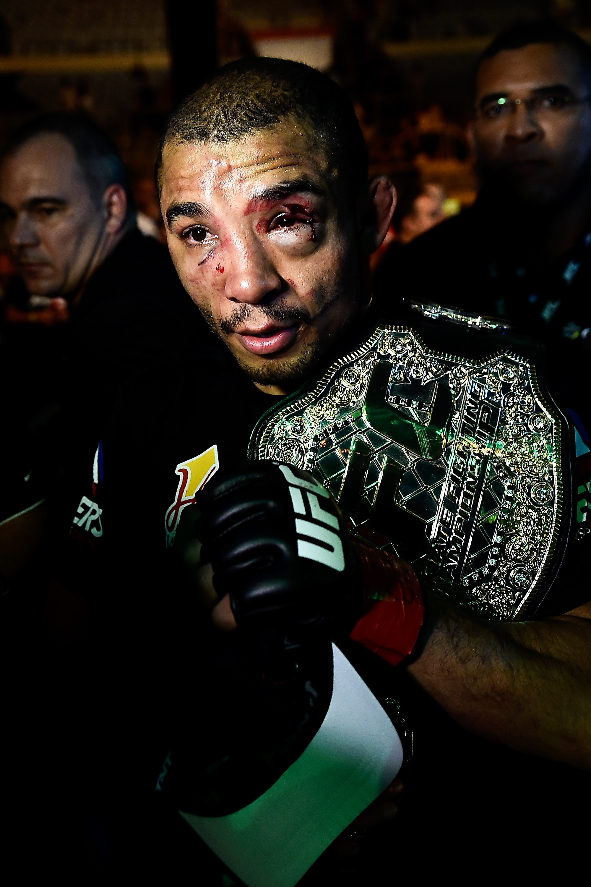 UFC featherweight champion Jose Aldo. (Photo by Buda Mendes/Getty Images)