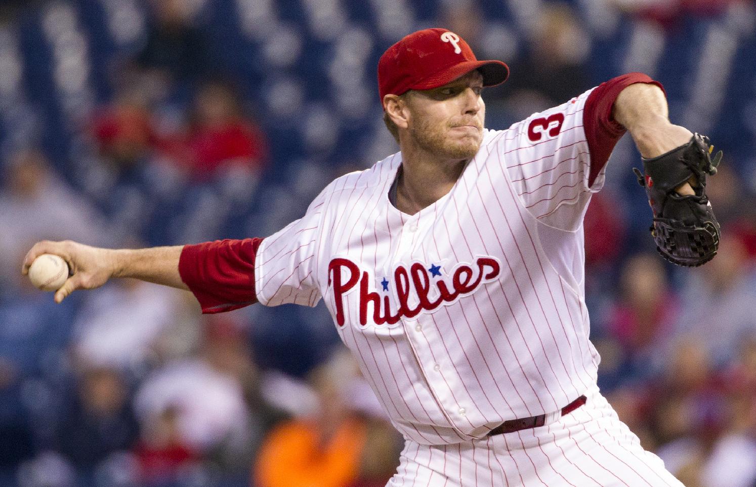 No PED users allowed in the Hall of Fame says Roy Halladay. (AP Photo/Chris Szagola)