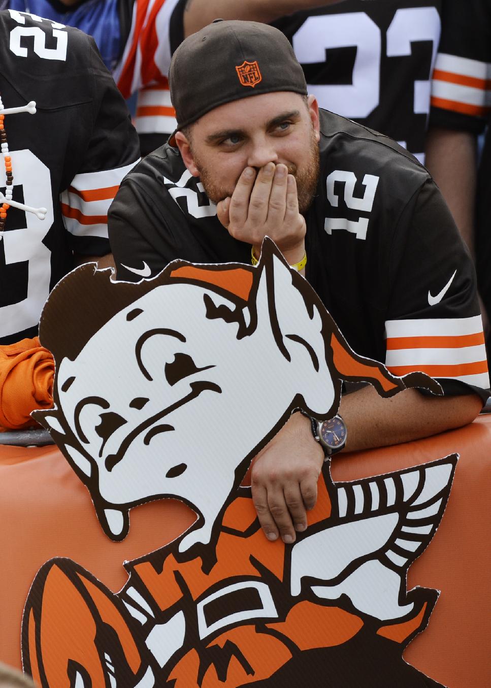 The Browns lost critical draft positioning in the quarterback market. (AP) 