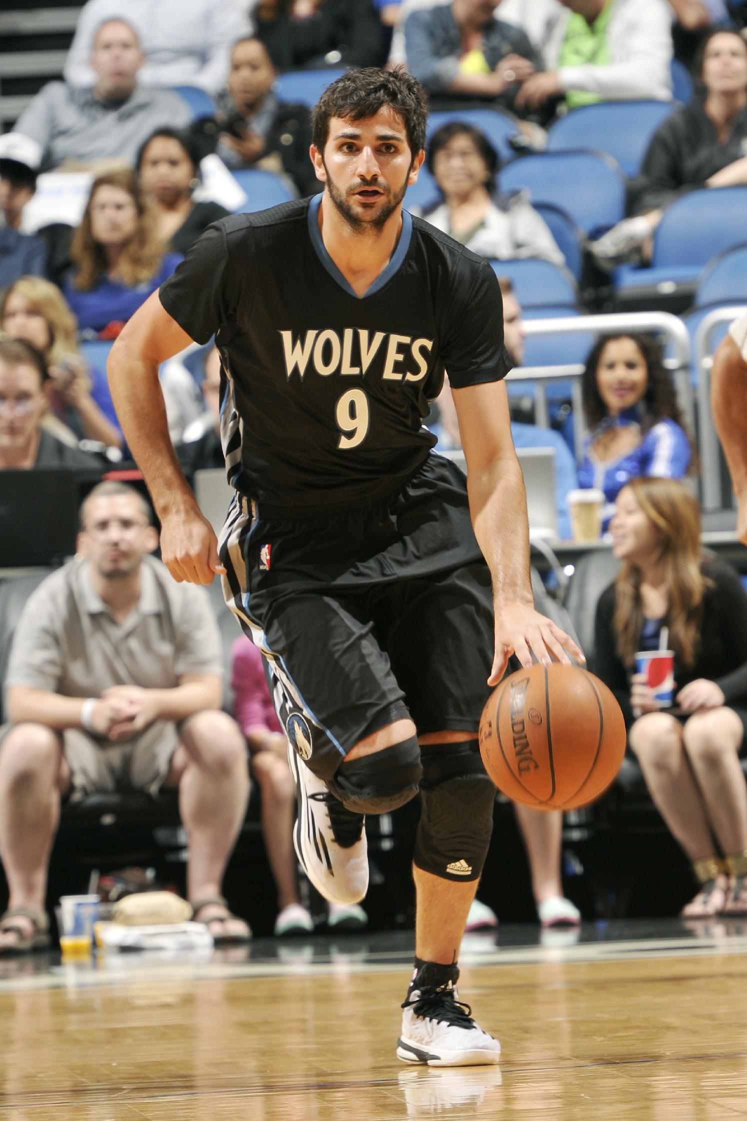 Ricky Rubio might not be in uniform any time soon. (Photo by Fernando Medina/NBAE via Getty Images)