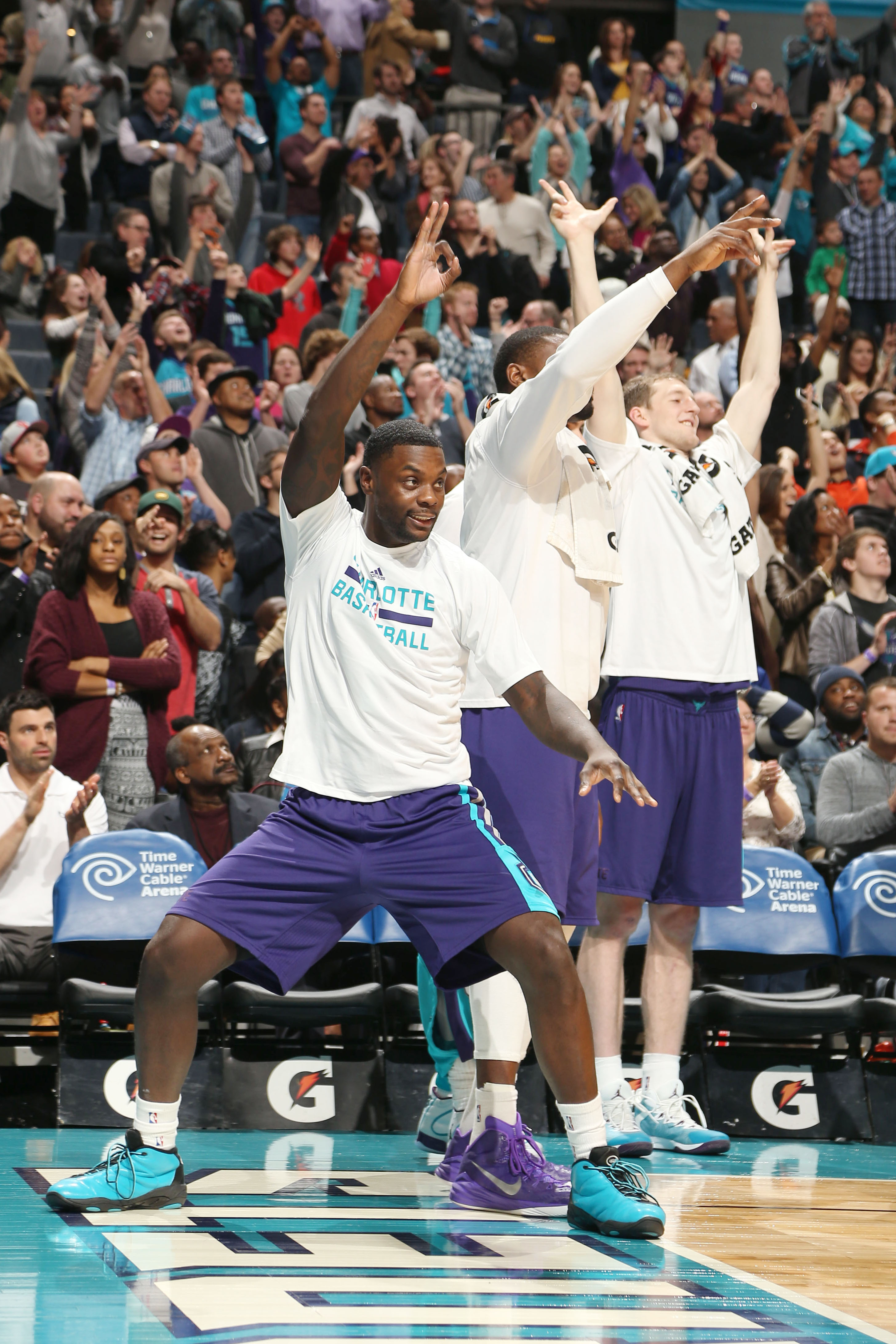 At the very least, Lance Stephenson ups the bench celebration quotient. (Getty Images)