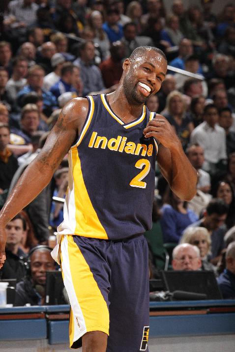 Rodney Stuckey smiles like a man about to be paid handsomely. (Ron Hoskins/NBAE/Getty Images)