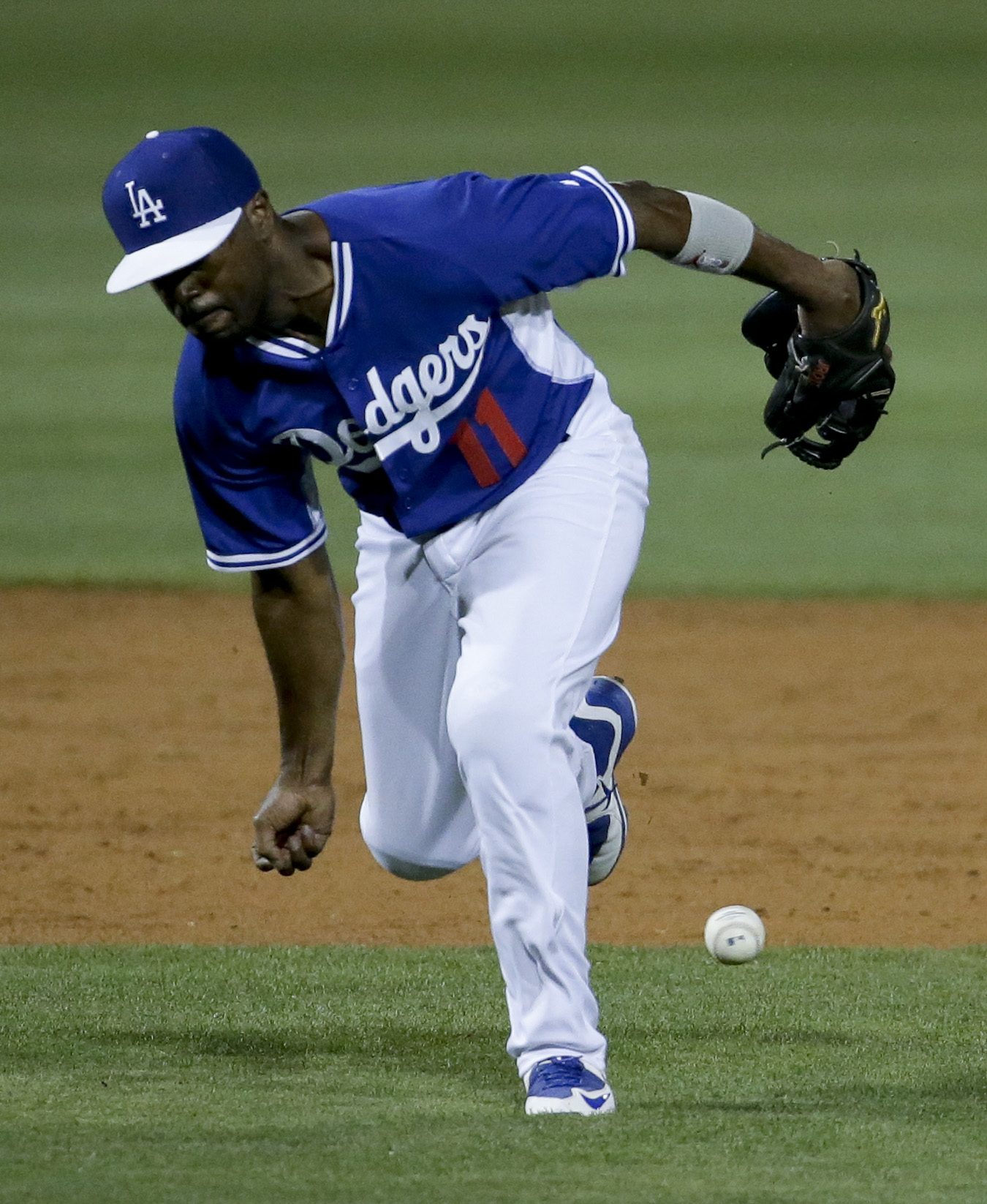 New Dodgers shortstop Jimmy Rollins. (AP)