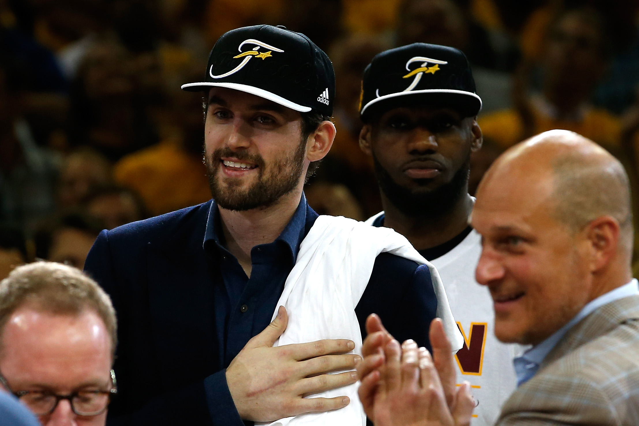 Kevin Love wants to go back to the Finals, and to do more than watch this time.  (Gregory Shamus/Getty Images)
