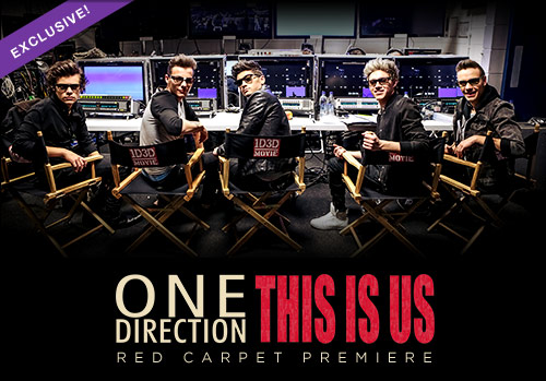 EXCLUSIVE! ONE DIRECTION - THIS IS US - RED CARPET PREMIERE