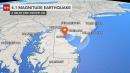 Earthquake hits near Dover, Delaware; Shaking felt in major cities along I-95