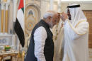 India's Modi awarded UAE medal amid Kashmir crackdown