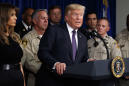 Solemn Trump in Vegas: 'America truly a nation in mourning'