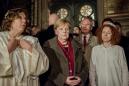 Merkel joins solidarity vigil at synagogue after Halle shooting