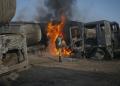 Explosion Of Oil Tanker Kills 120 In East Pakistan