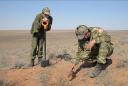 Russian volunteers search for fallen World War II soldiers