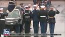 George H.W. Bush casket carried onto funeral train