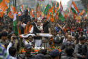 India's main opposition party stages protest against new law
