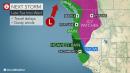 Next storm to set its sights on US West Coast by midweek