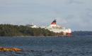 Finnish cruise ship evacuated after running aground in Baltic sea