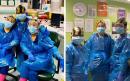 Exclusive: Three nurses forced to wear bin bags because of PPE shortage test positive for coronavirus