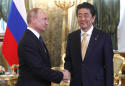 Putin and Abe discuss Kuril Islands, WWII peace treaty