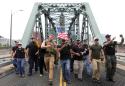 Police make arrests as right-wing, anti-fascist groups rally in Portland