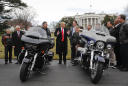 'Never!': Trump fumes at Harley-Davidson in tariff tweetstorm