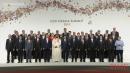 World Leaders Gather For Family Photo at G20 Meeting in Osaka