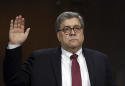 The Latest: Pelosi signals methodical approach on Barr vote