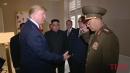 North Korea Airs Video Footage Showing President Trump Saluting an Officer