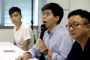 Joshua Wong urges Taiwanese to show support for Hong Kong