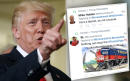 Trump appears to accidentally share Twitter dis