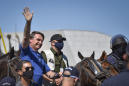 Police disperse anti-Bolsonaro protesters in Brazil