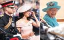 Trooping the Colour: Royal youngsters steal the show on Buckingham Palace balcony