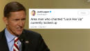 People Really Appreciate The Irony Of Michael Flynn's 'Lock Her Up' Chant