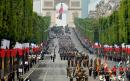 Emmanuel Macron calls for 'Europe of defence' at show of force on Bastille Day