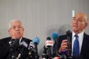 Israel ex-PM Olmert defiantly rallies behind Palestinian leader
