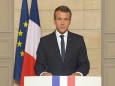 French president excoriates Trump in English over his withdrawal from climate deal
