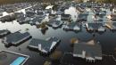 Drone footage shows South Carolina neighborhoods underwater