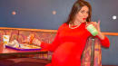 Expectant Mom Poses For Glamorous Maternity Pics At Taco Bell