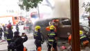 Smoking Driver Hits Crowd In Shanghai After Accidentally Igniting Van