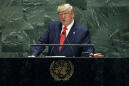Trump attacks globalism and urges action on Iran at UN