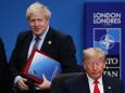 Boris Johnson criticises 'protectionists' in the Trump administration for 'letting the air out of the tyres of the world economy'