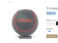 People are concerned that an $88 baseball sold on the Trump Organization's merch page could be a secret message to white supremacists