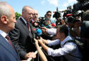 Turkey is a 'target of economic war', Erdogan says