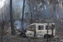 Wildfire toll hits 45 in Portugal-Spain but rain brings respite