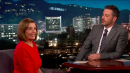 Jimmy Kimmel Grills Nancy Pelosi on Trump Impeachment: 'Why Not?'