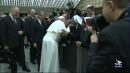 After slapping incident, pope kisses nun who vows not to bite