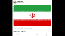 After missile launch, Iran leader tweets flag – like Trump did after Soleimani death