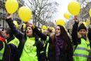 French women reclaim 'yellow vest' protests with peaceful demo