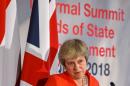 May says EU response to UK Brexit plan 'unacceptable'