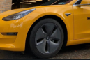 Tesla Model 3 Cab Teksi Kuning Mula Memberi Perjalanan Di NYC