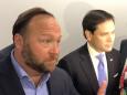 Alex Jones and Marco Rubio in heated clash at Twitter and Facebook hearing: 'Don't touch me'