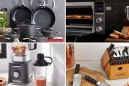 Save up to 50% on Calphalon at Macy's, including cookware sets, toaster ovens, and blenders
